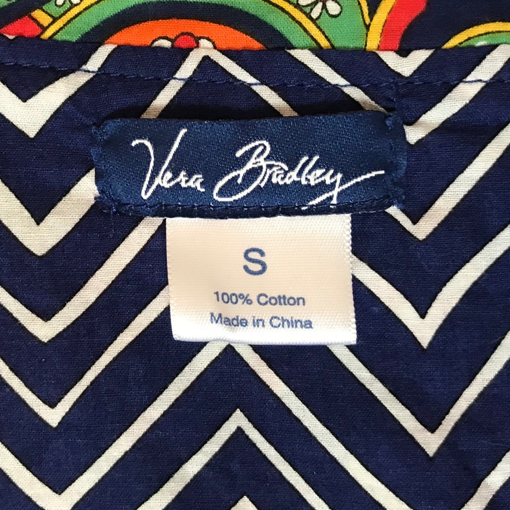 Vera Bradley Multicolor Blouse with pocket-small - Picture 6 of 7